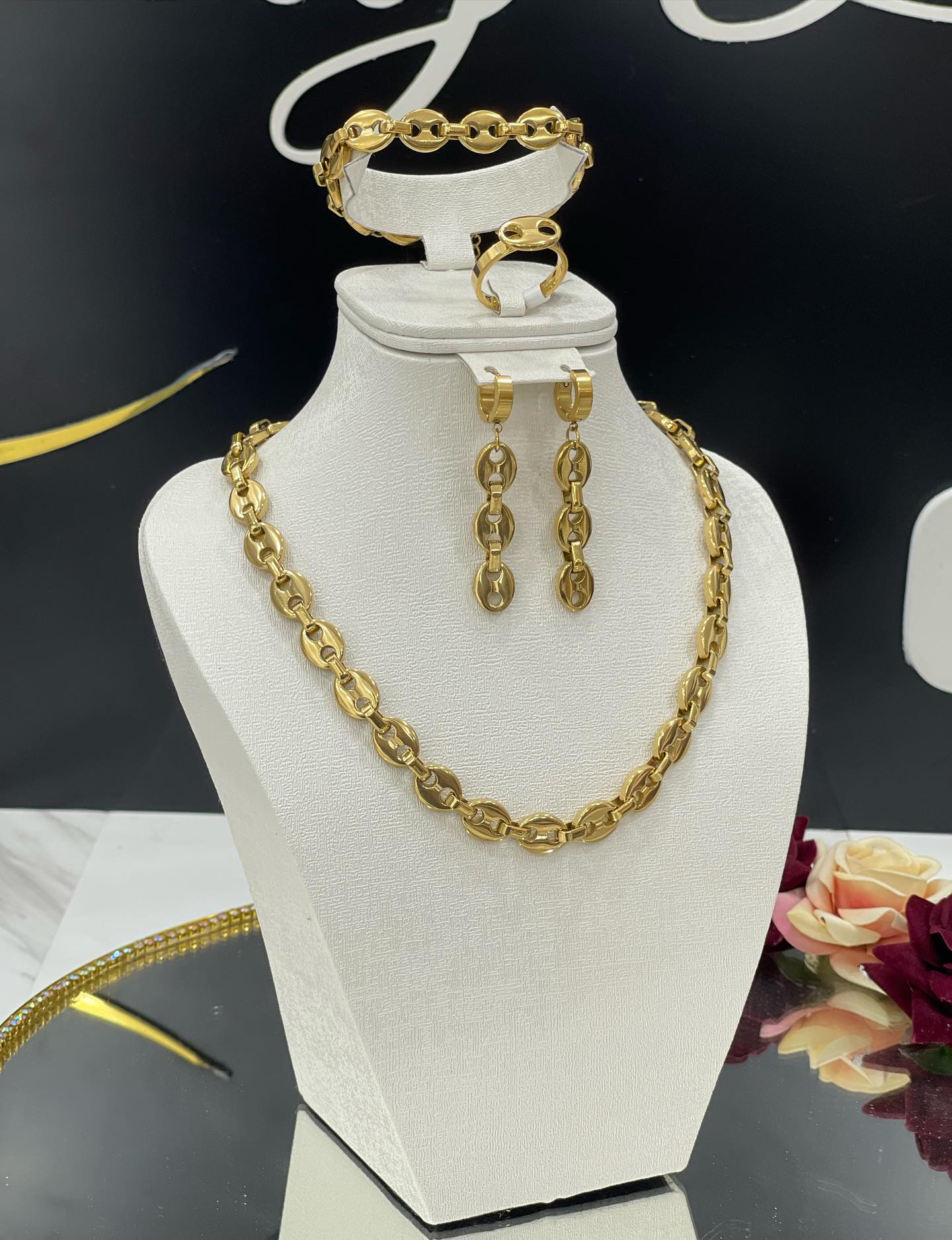 ✨Parure grnd café Aci inoxydable ✨