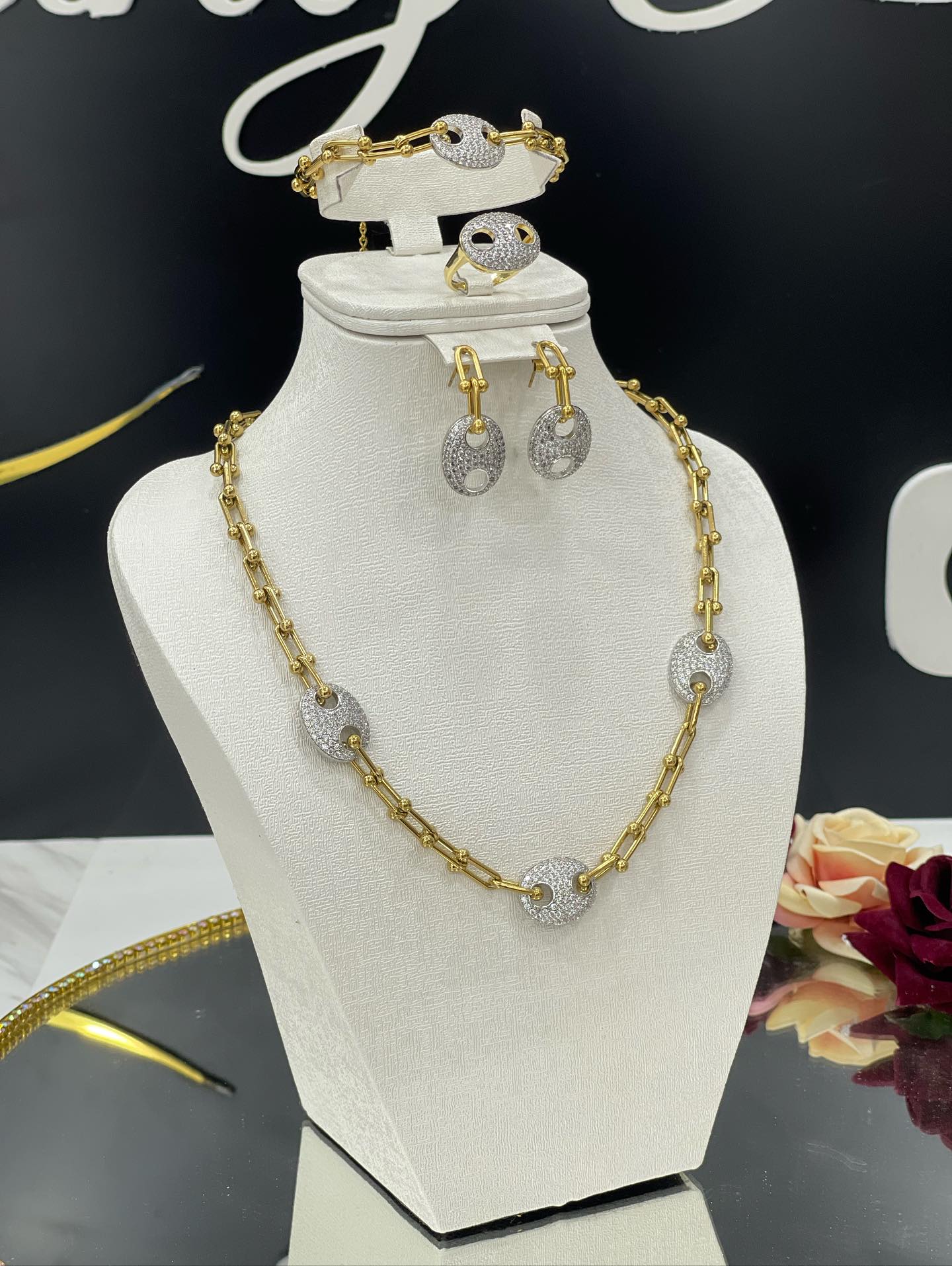 ✨Parure grnd café Aci inoxydable ✨